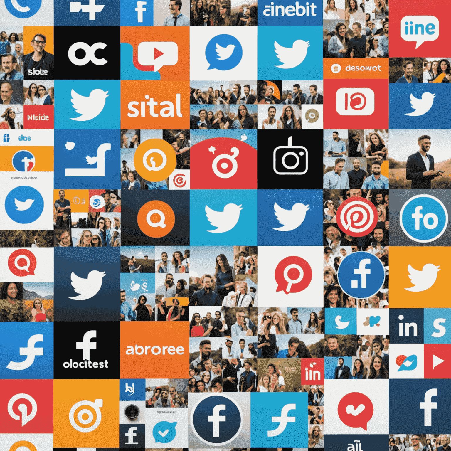 A collage of social media posts and engagement metrics showing viral content